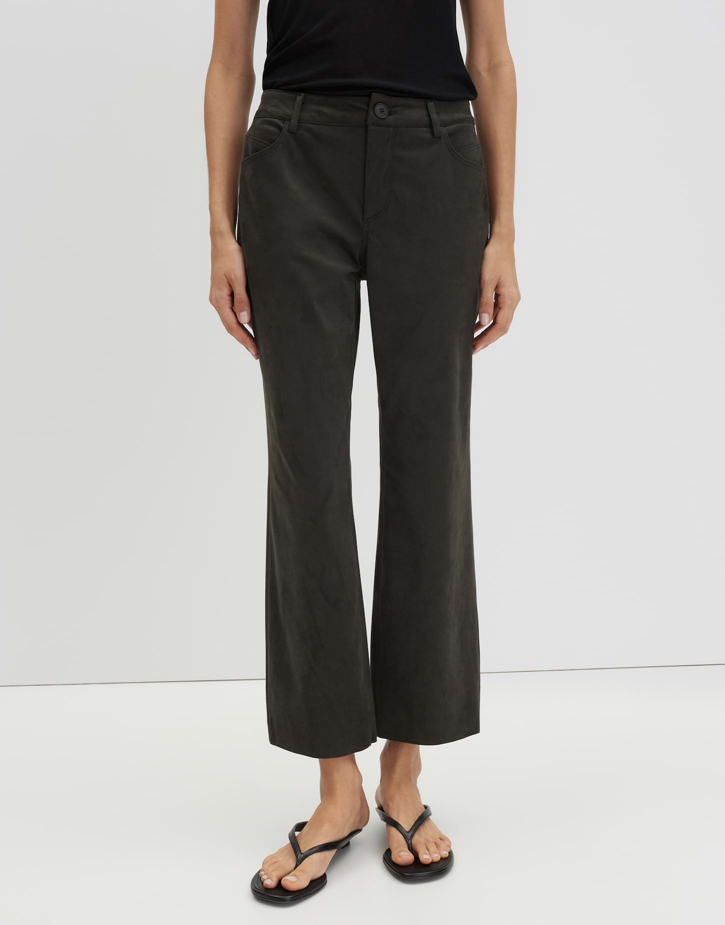 Carile velours midnight olive Bild 2