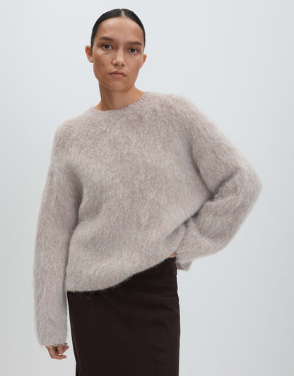 Tayana pale greige melange Bild 2