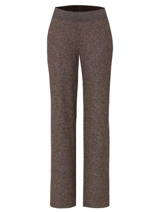 Jenny Wide Leg Dark Brown Bild 1