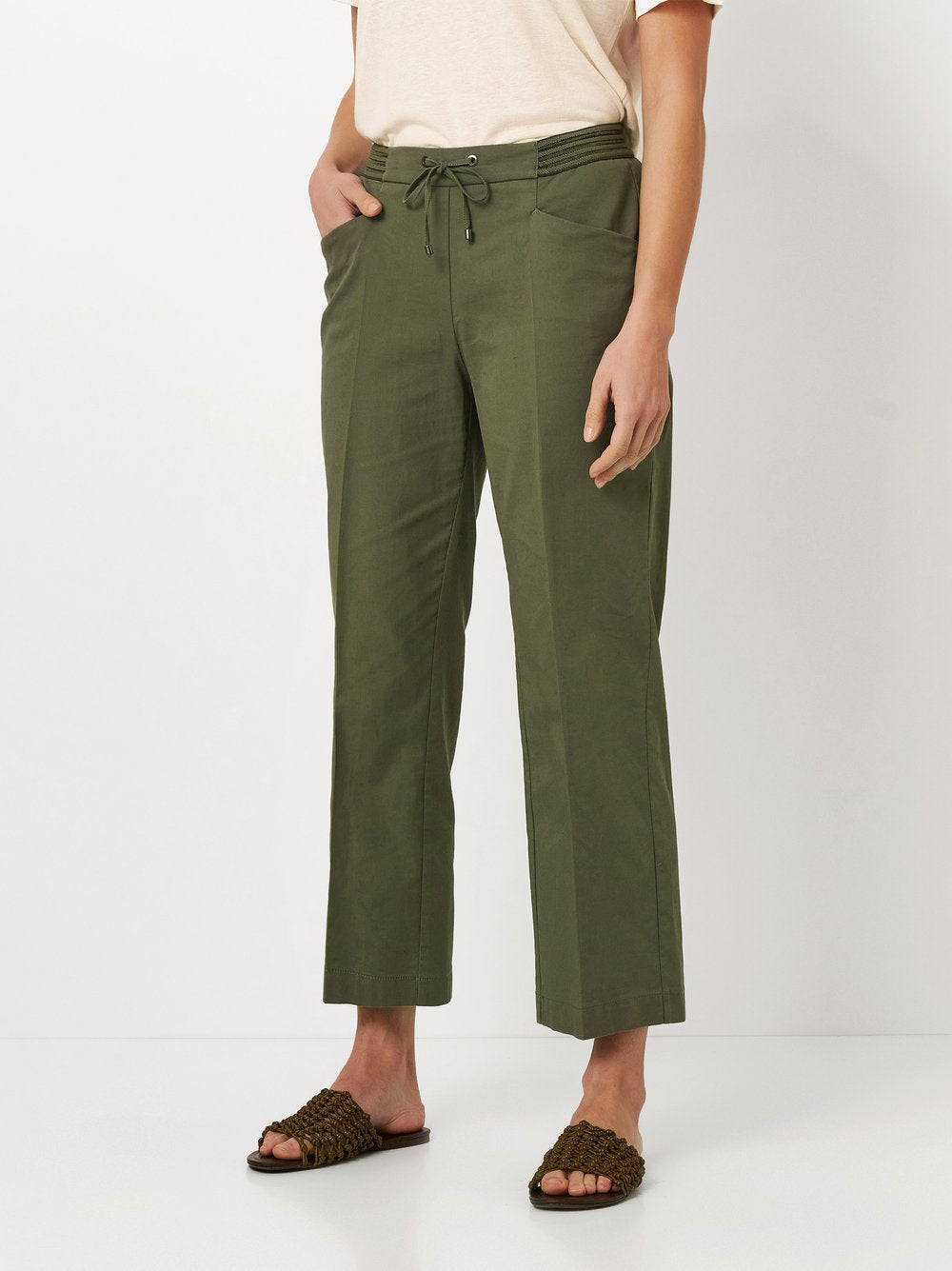 Sue Wide 7/8 Khaki Bild 2