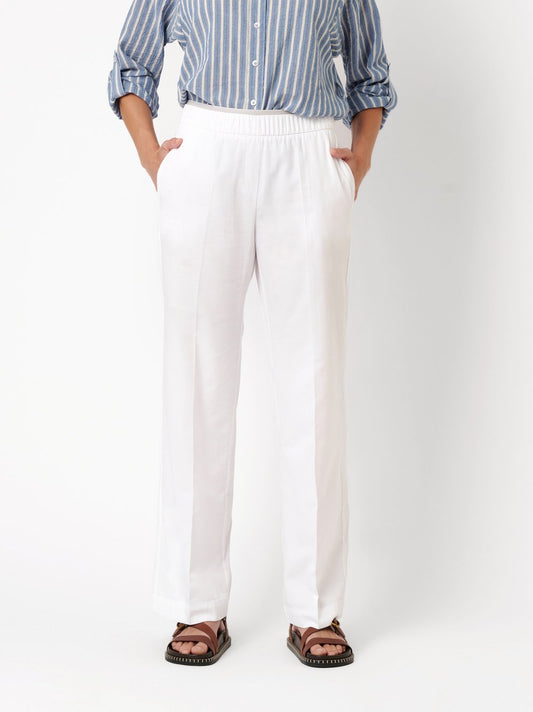 Sue Wide Chino White Bild 2