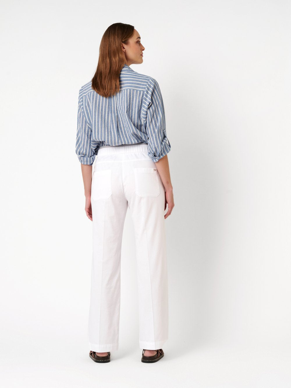 Sue Wide Chino White Bild 3