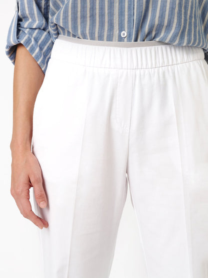 Sue Wide Chino White Bild 4