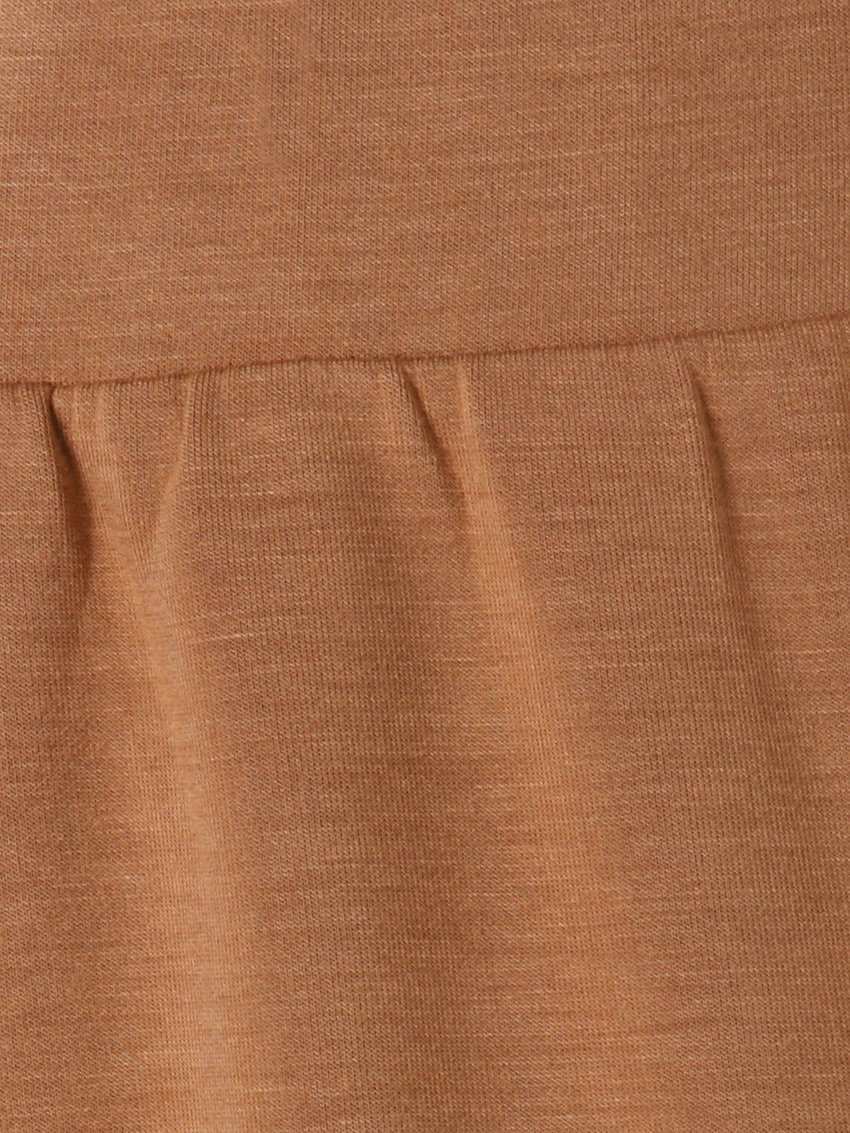 Hose lang weites Bein camel Bild 3