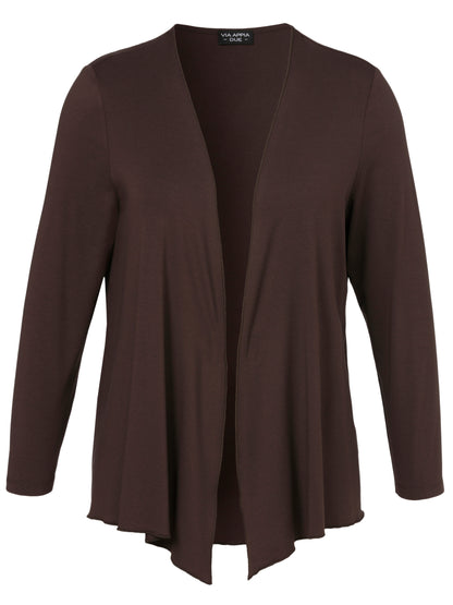 Jacke Offen 1/1 Arm mahagoni Bild 1