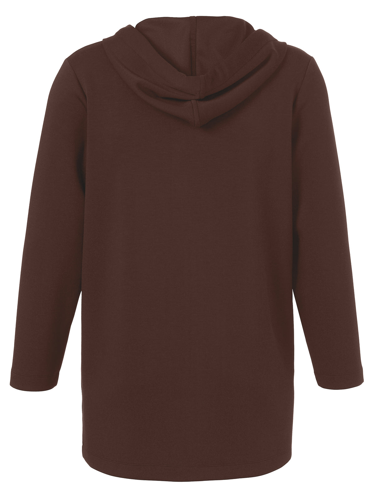 Jacke Offen 1/1 Arm Kapuze kaffee Bild 2