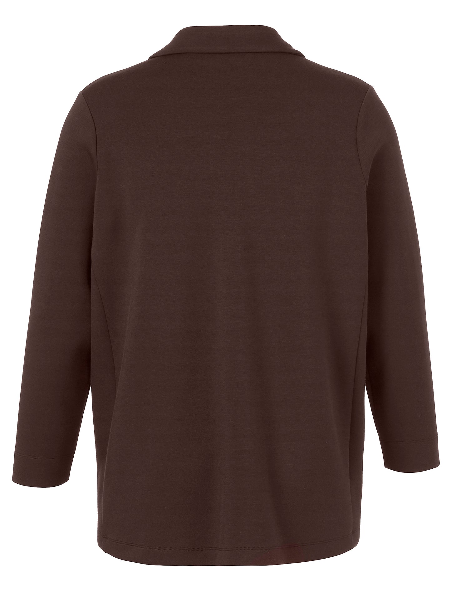 Jacke Revers 1/1 Arm Knopf kaffee Bild 2