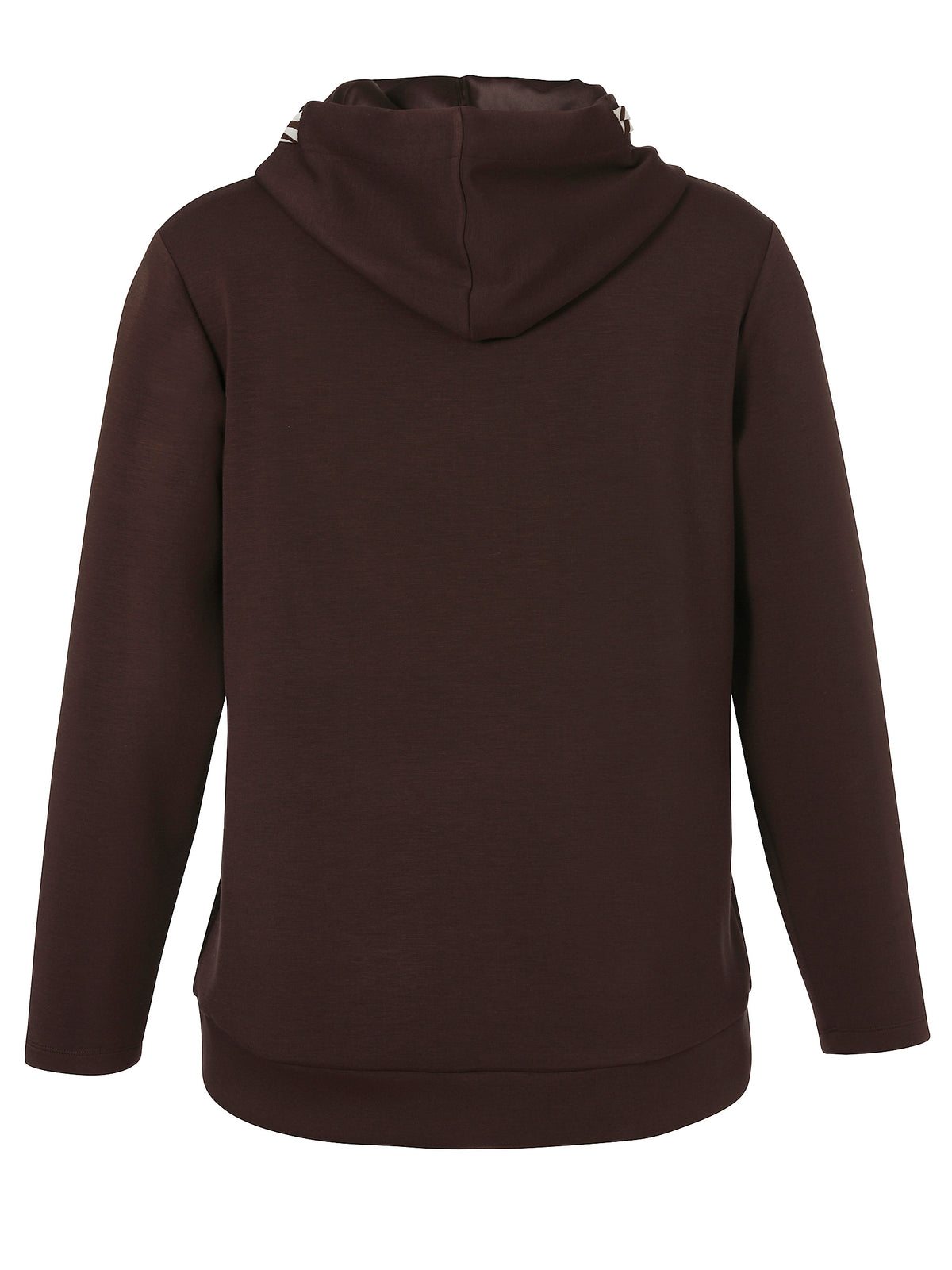 Sweatshirt Kapuze 1/1 Arm Motiv kaffee / creme Bild 2