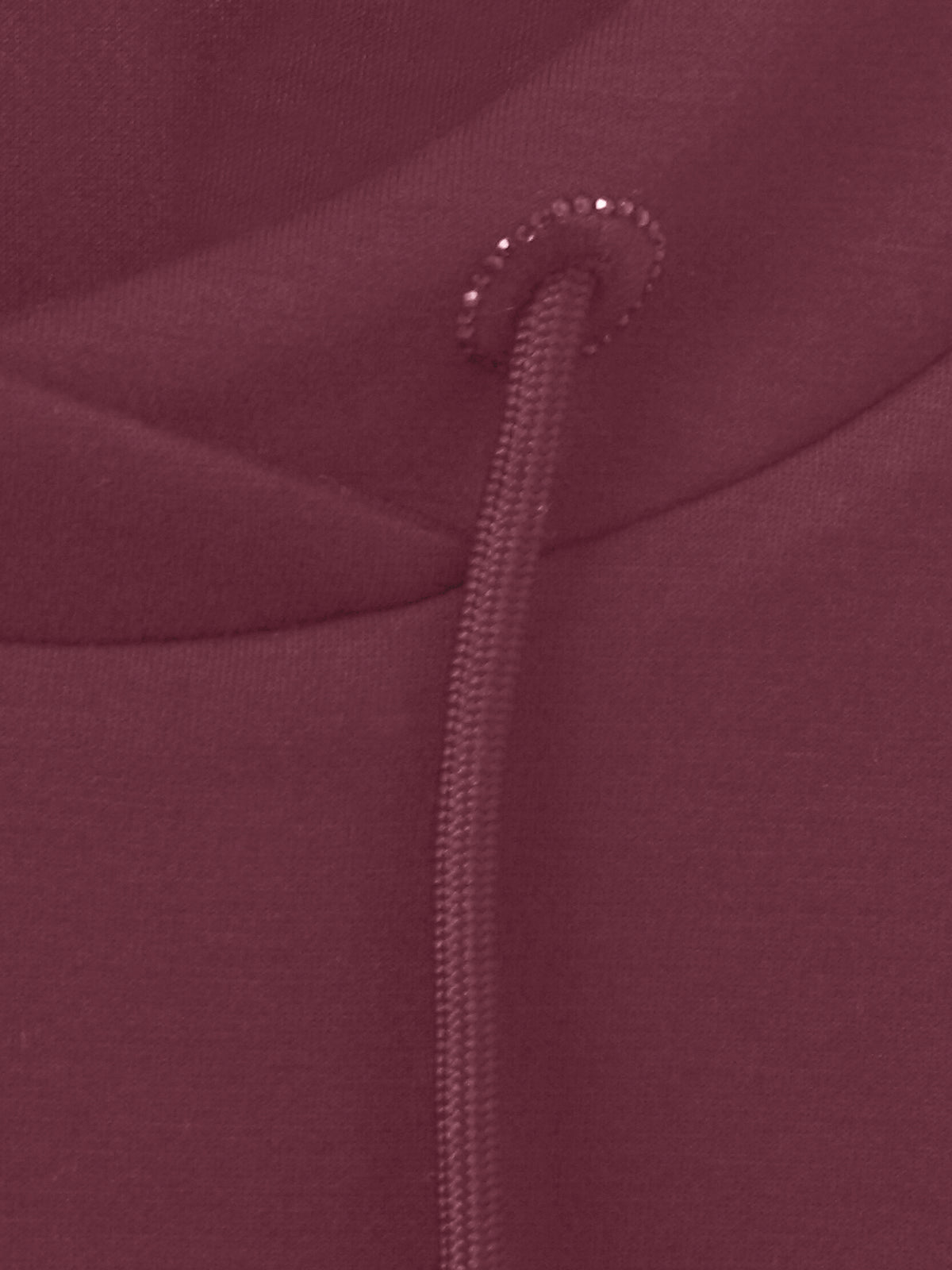 Sweatshirt Rundhals 1/1 Arm bordeaux Bild 3