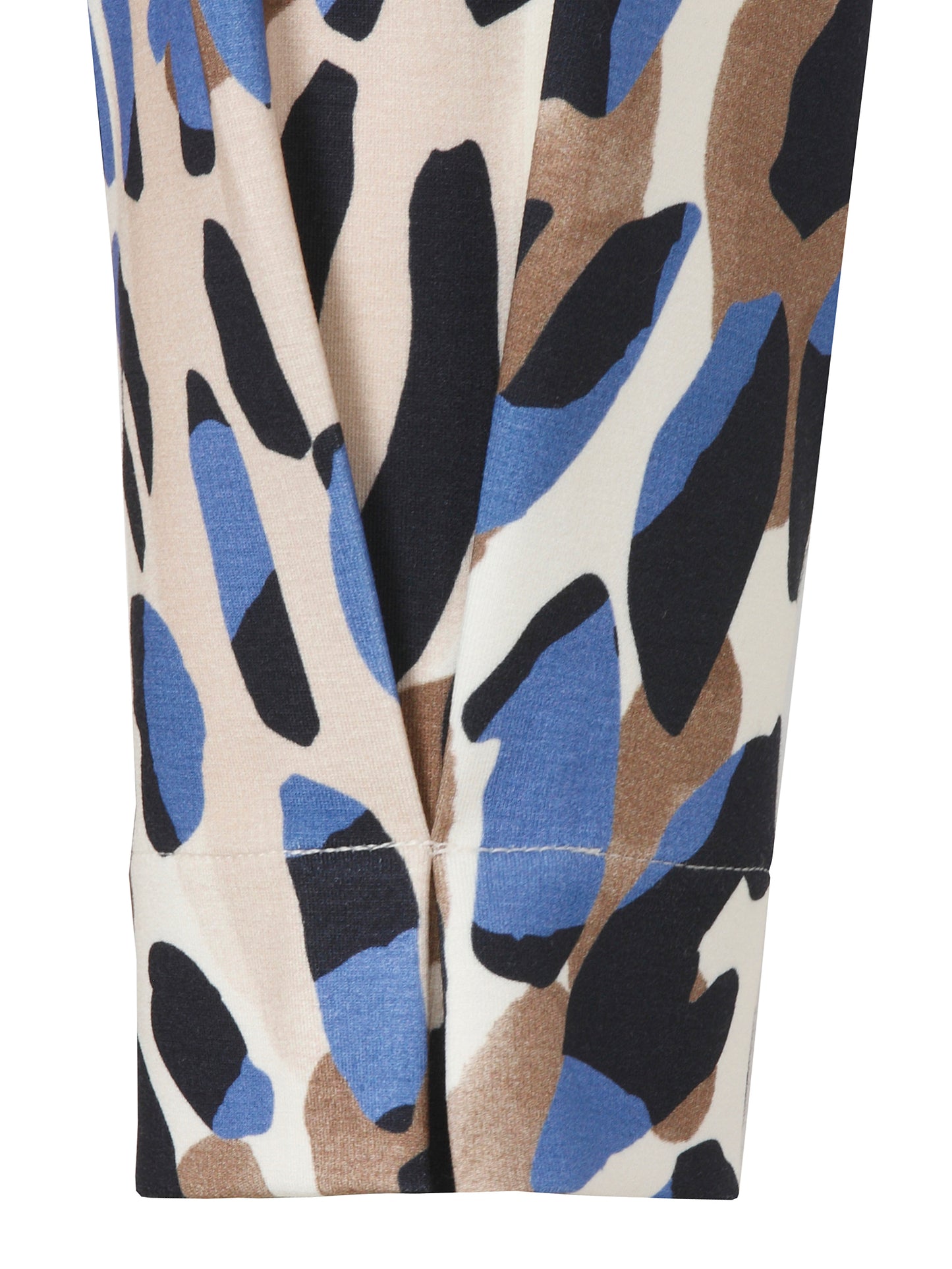 Sweatshirt Rundhals 3/4 Arm camel multicolor Bild 3
