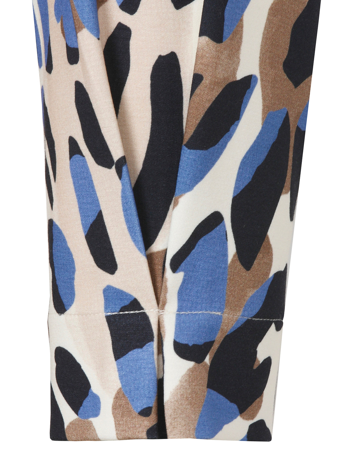 Sweatshirt Rundhals 3/4 Arm camel multicolor Bild 3