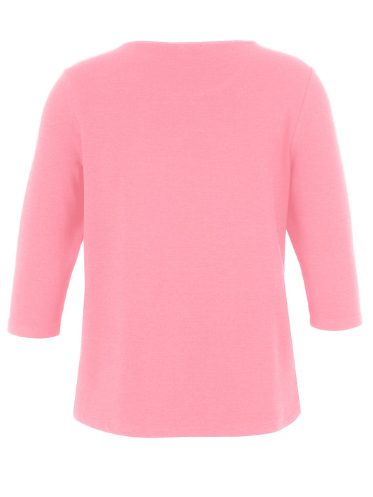 Sweatshirt Rundhals 3/4 Arm orchidee Bild 2