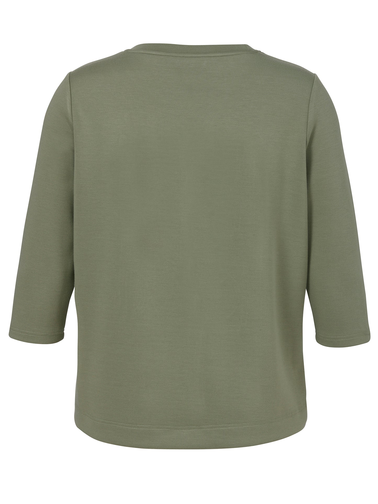 Sweatshirt Rundhals 3/4 Arm Motiv salbei Bild 2