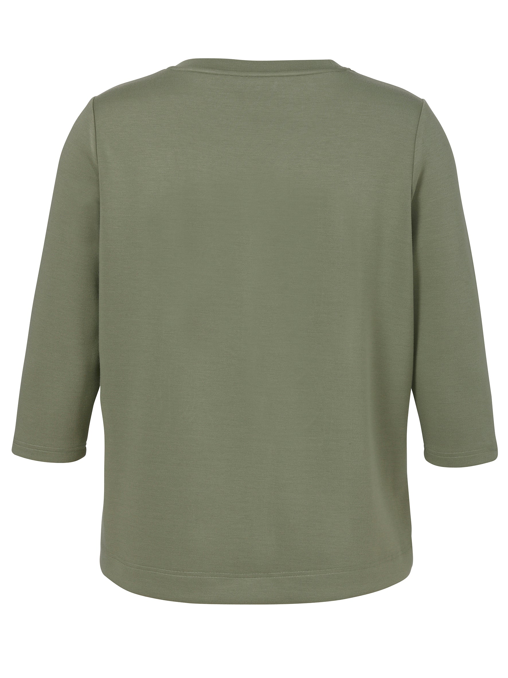 Sweatshirt Rundhals 3/4 Arm Motiv salbei Bild 2