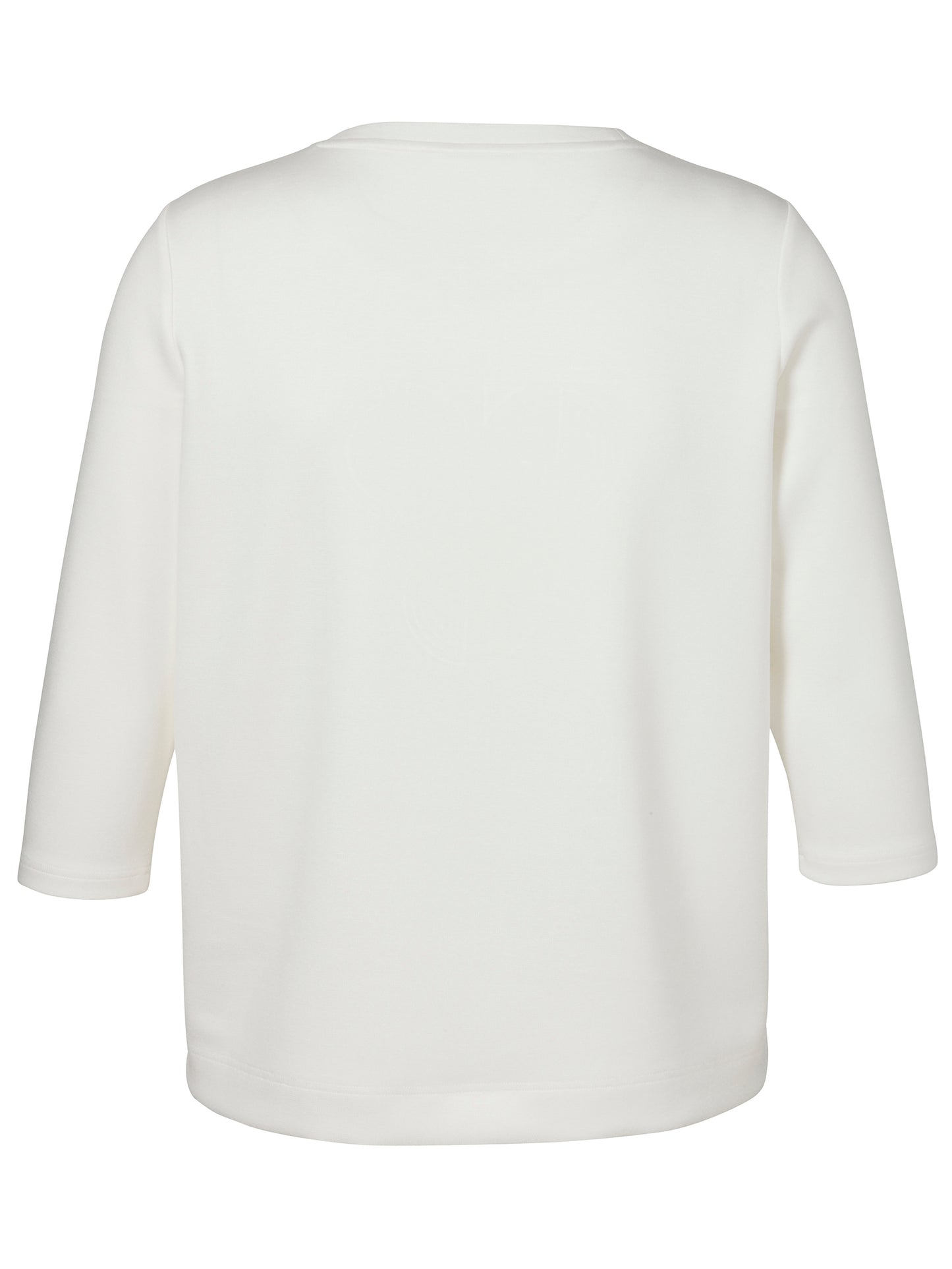 Sweatshirt Rundhals 3/4 Arm Motiv ecru Bild 2