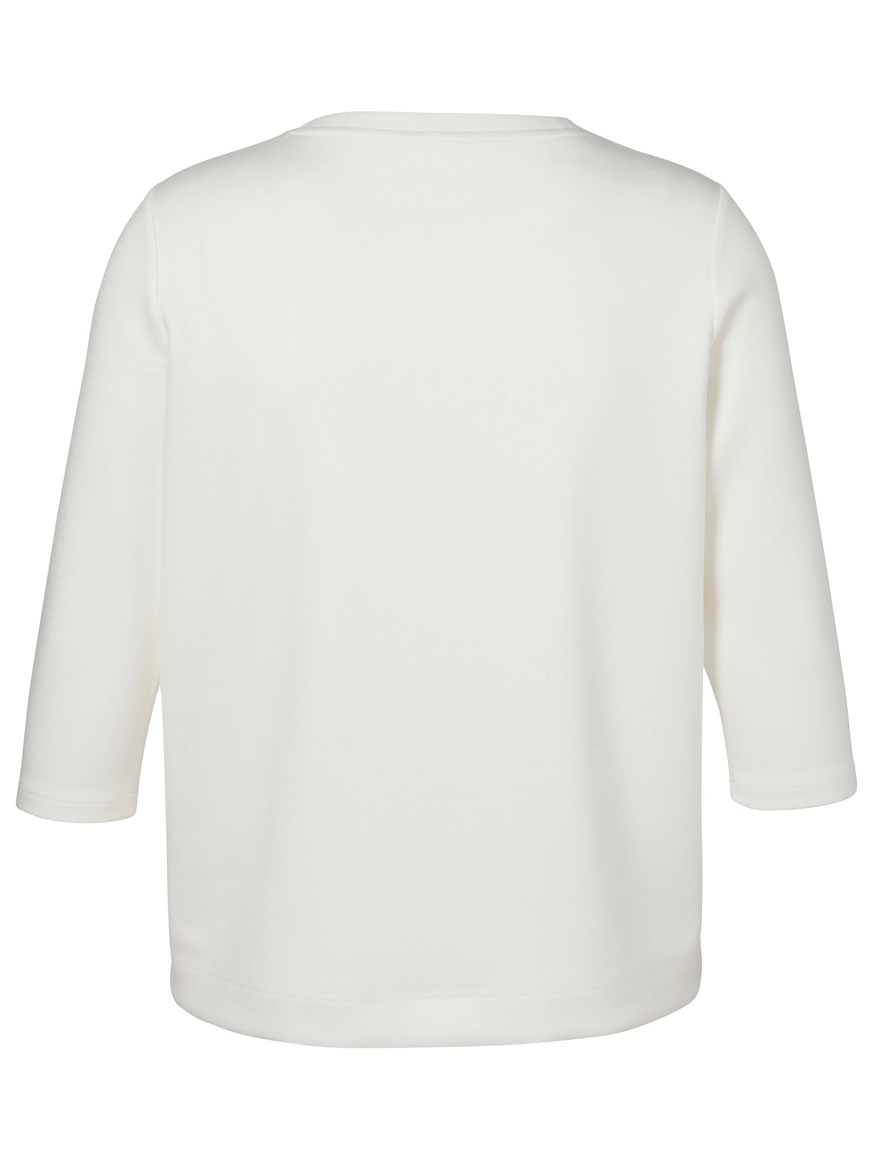 Sweatshirt Rundhals 3/4 Arm Motiv ecru Bild 2