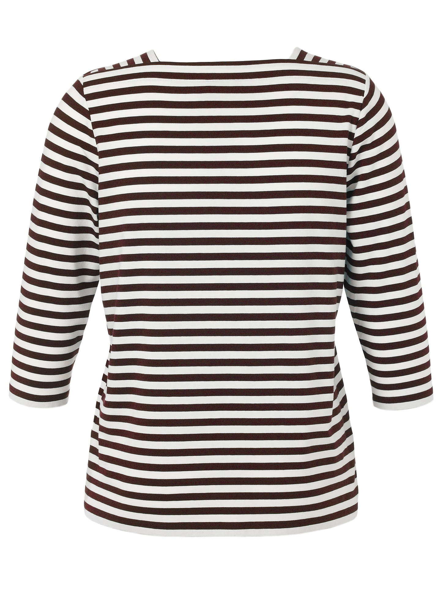 T-Shirt Karree 3/4 Arm kaffee / creme Bild 2