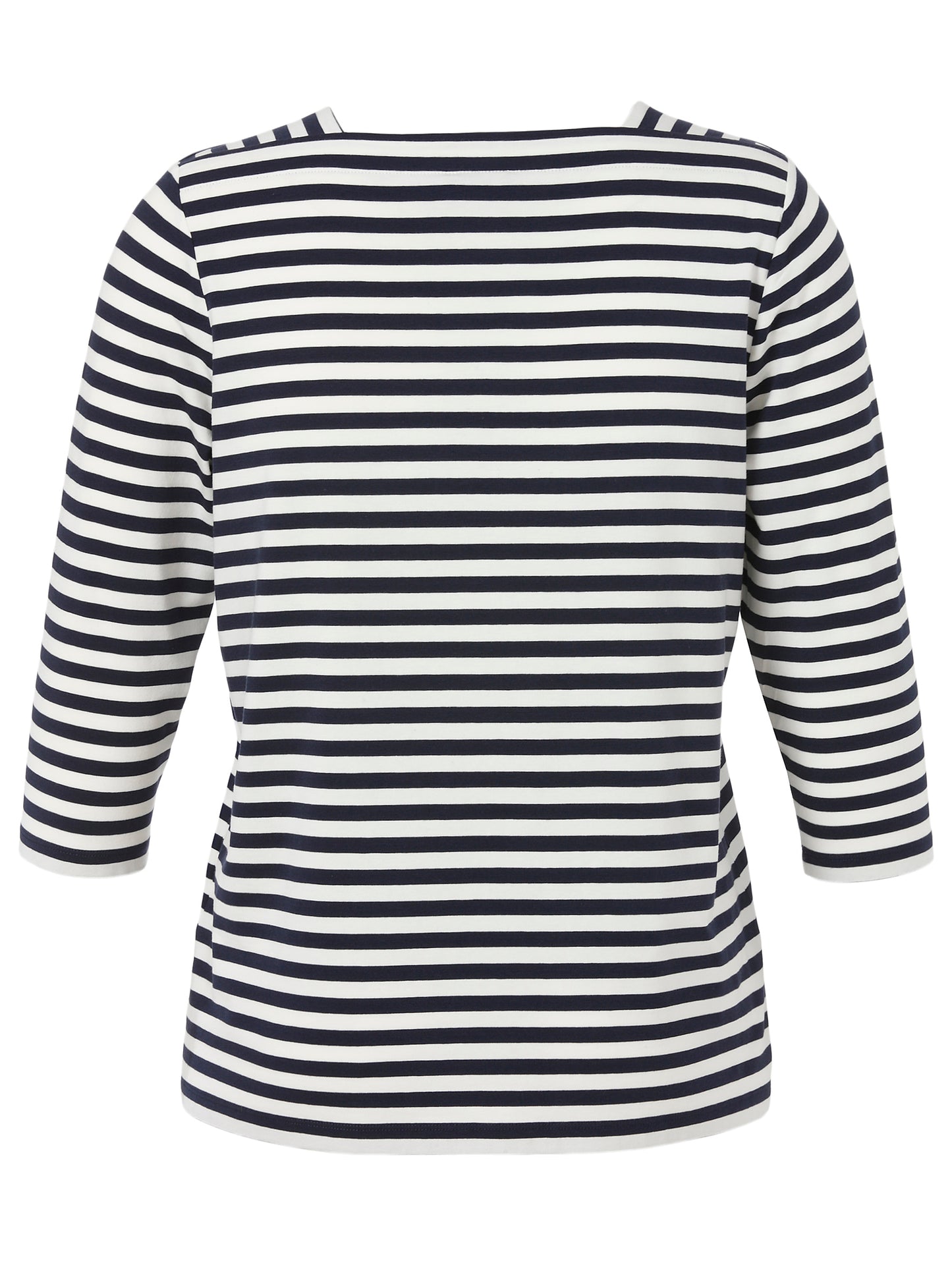 T-Shirt Karree 3/4 Arm indigo / ecru Bild 2