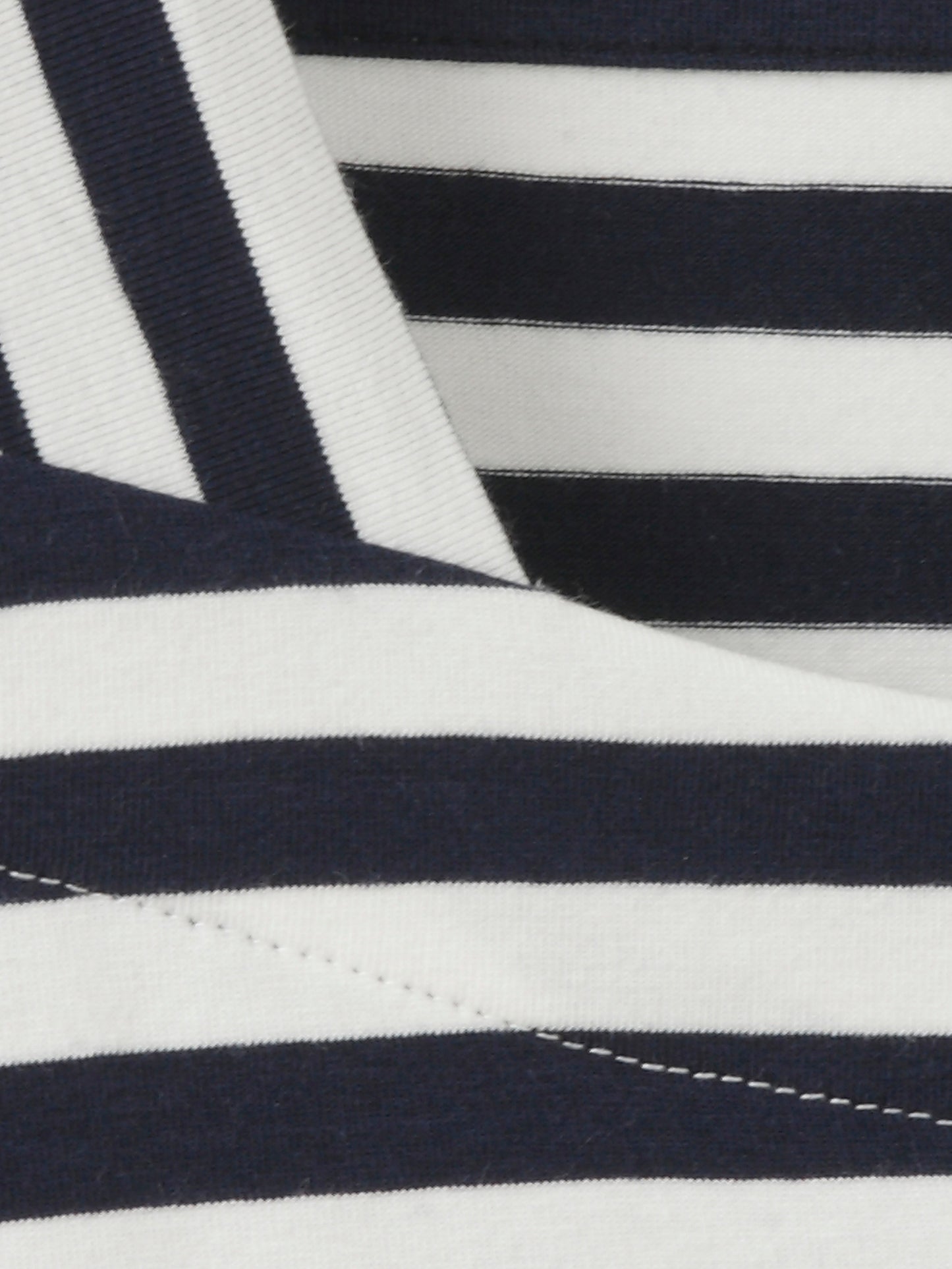 T-Shirt Karree 3/4 Arm indigo / ecru Bild 3