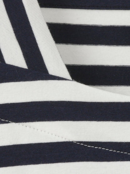 T-Shirt Karree 3/4 Arm indigo / ecru Bild 3