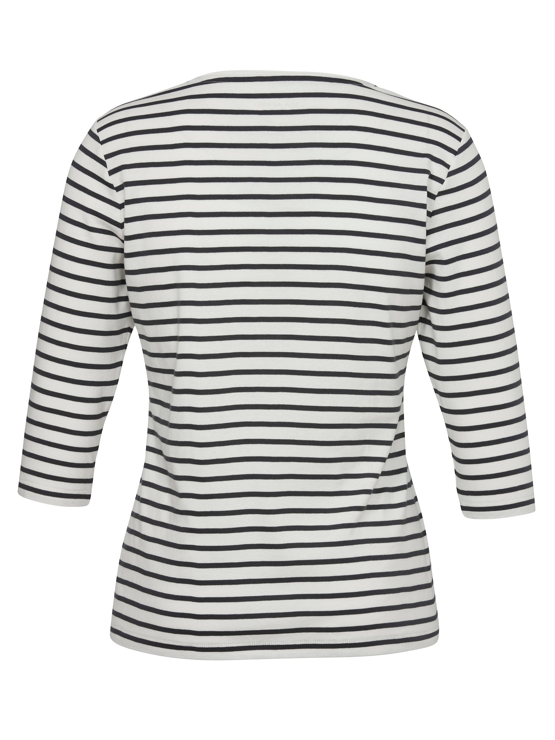 T-Shirt Rundhals 3/4 Arm Ringel ecru multicolor Bild 2