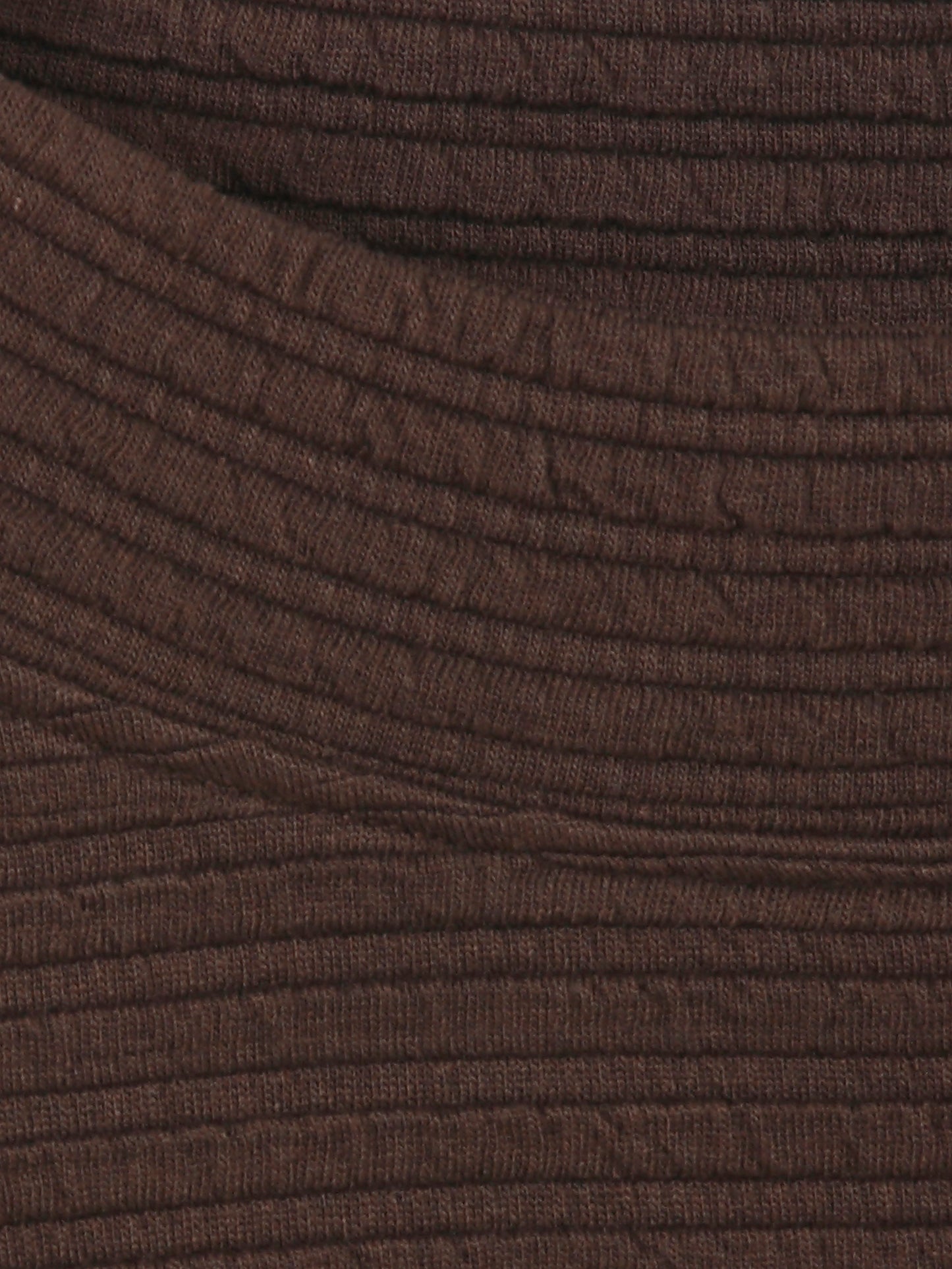 T-Shirt Stehkragen 3/4 Arm kaffee Bild 3