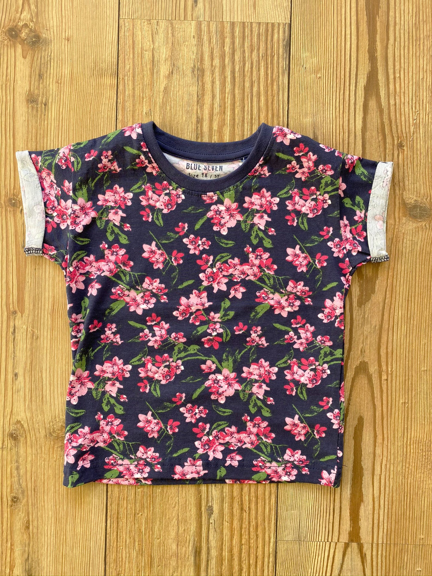 Kids/Girls-T-Shirt Blumenprint