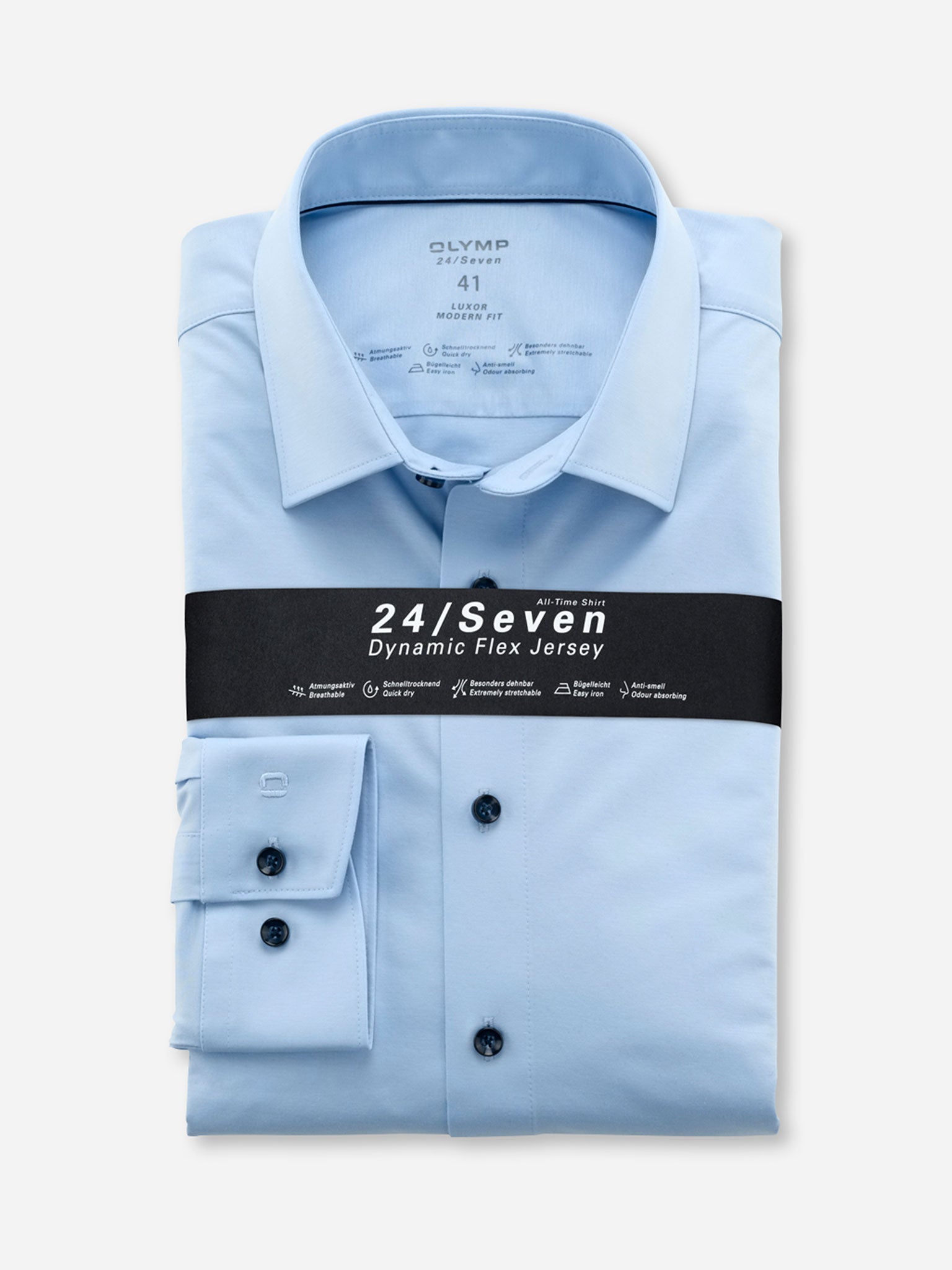 Olymp Luxor 24/Seven Herren Hemd Modern Fit – Modehaus Arz