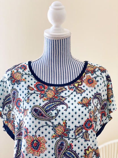 Cecil Damen-Shirt mit Paisley-Muster